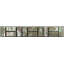 1" x 8" Authentic SeaShell Tile Decorative Mosaic Listello in Abalone Pearl Natural