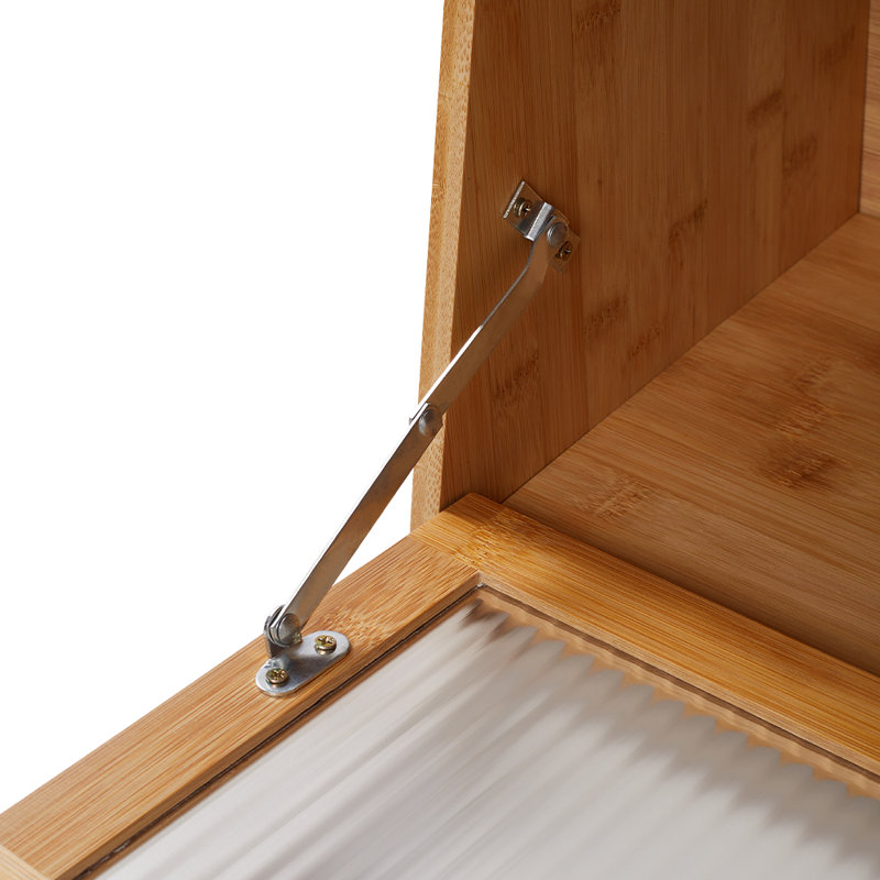 Food Storage Container, Natural Wood