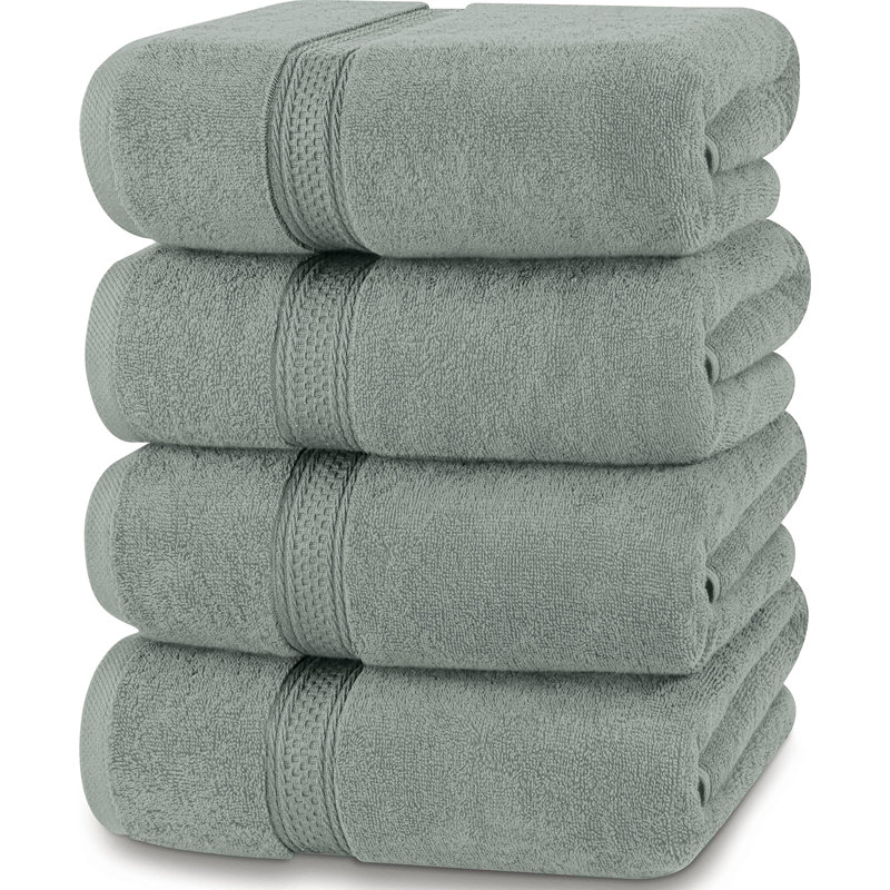 Saladin Bath Towel, Cool Grey
