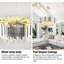 Modern Chandelier Crystal Light, Crystal Ceiling Light, E14 Lights for Dining Room, Kitchen-1559669490-1559669491-1559669492
