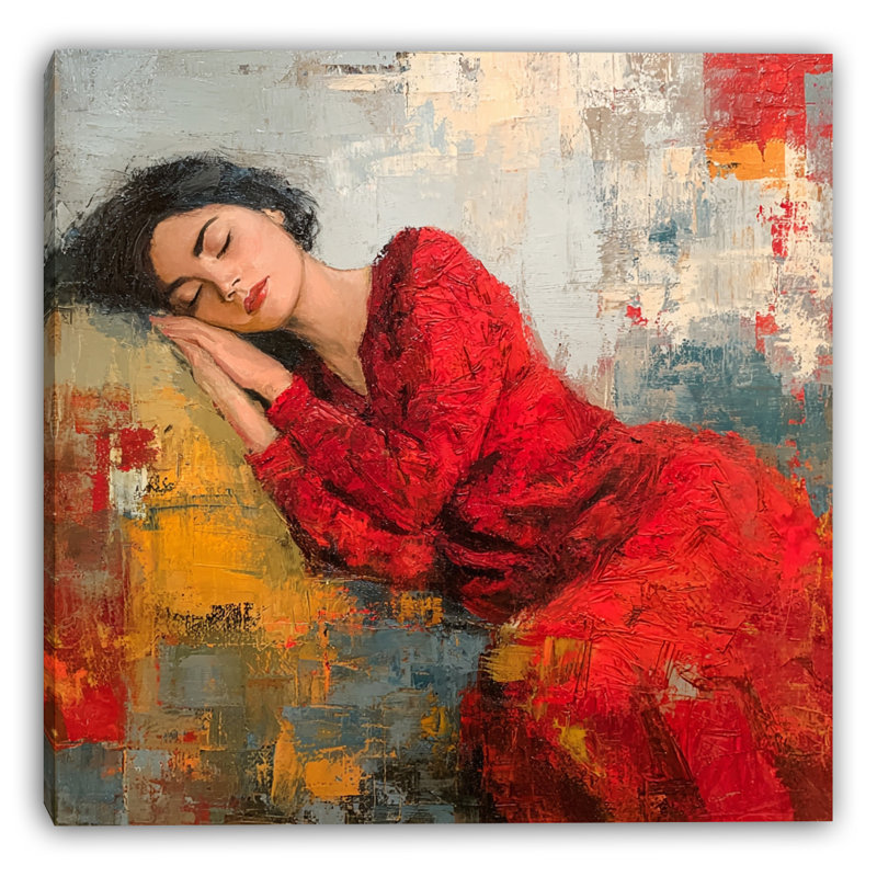 «Silent Rest», art mural sur toile tendue, H 30 po x l 30 po