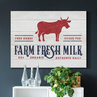 " Farm Fresh Milk "