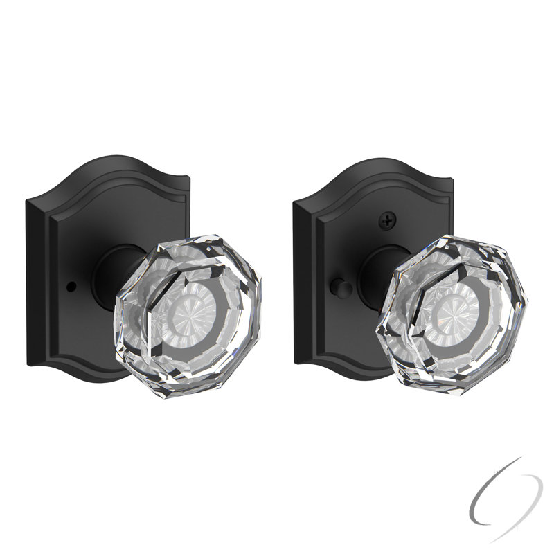 Crystal Door Knob with Baldwin Reserve Rosette
