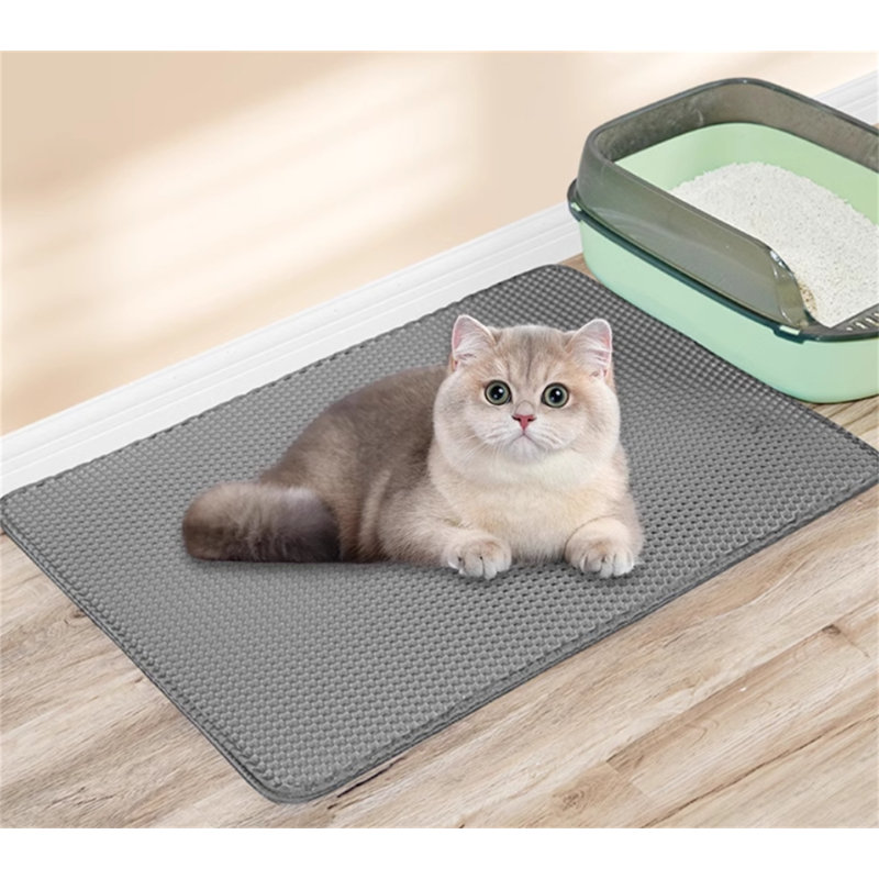 Tapis de litière en plastique, H 0,3 po x l 23,62 po x P 15,74 po