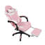 Racing Massage Computer Gaming Chair with Footrest-69583061