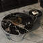 Table basse moderne simple ronde en marbre