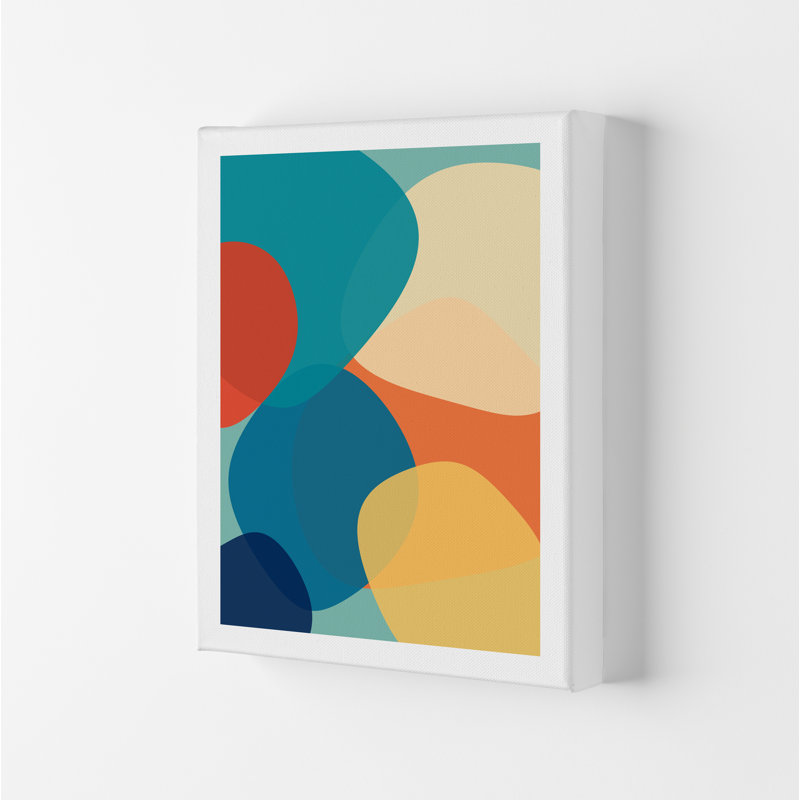 Abstract Multicolour Design Original - Print, No Frame, 84cm H x 59cm W x 1cm D