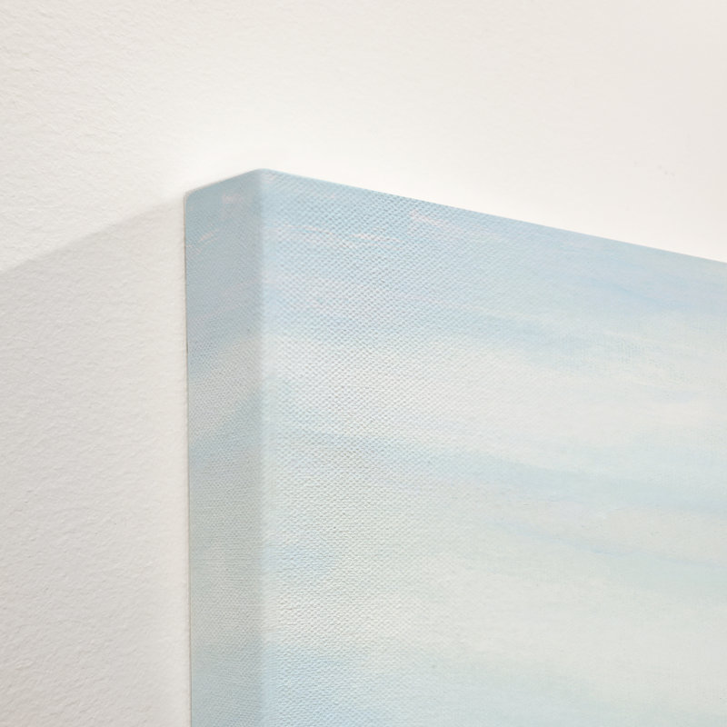 A Day At The Beach Print by Emma McCartney, 40" H x 54" W x 1.5" D, Outdoor