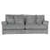 90" Recessed Arm Sofa with Reversible Cushions