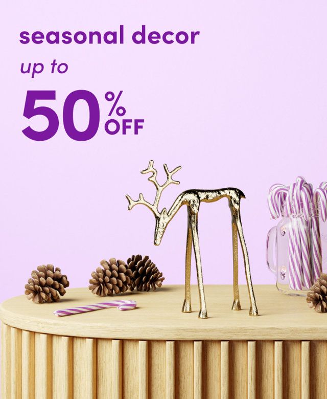 Seasonal Decor up to 50% OFF