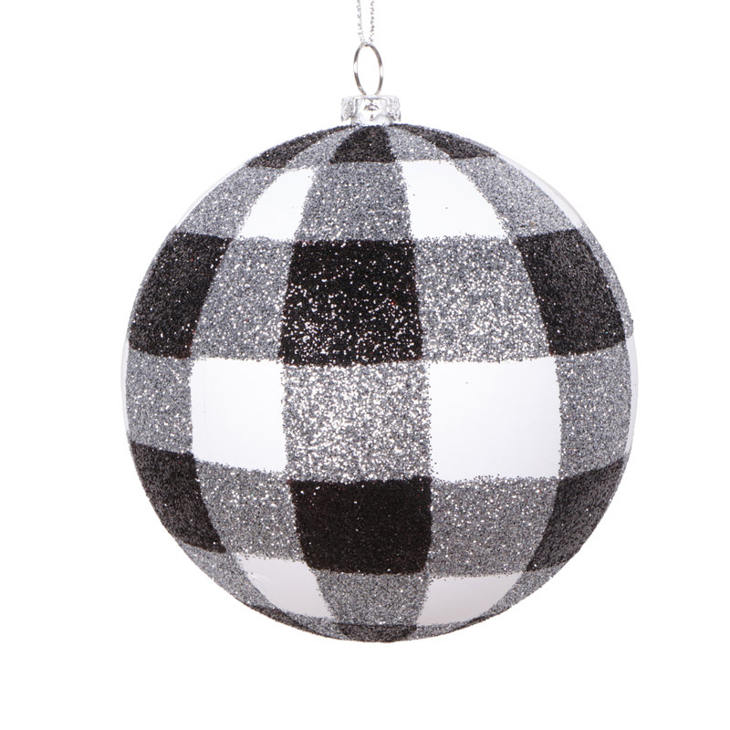 Ornement boule de Noël Forsta, H 4 po x l 4 po x P 4 po