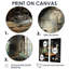 «Billard Industrial Game III - Large Billiards», art mural-42916108-42916111-42916110