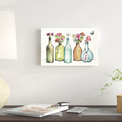 " Simply Petals IV " by Anne Tavoletti Painting Print
