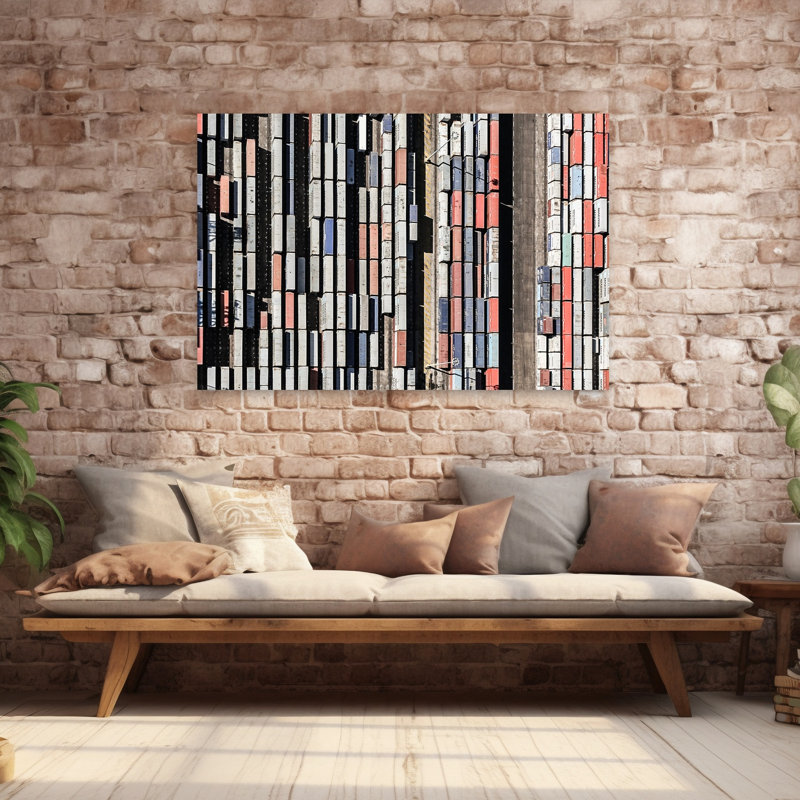 Art contemporain, art contemporain abstrait, H 40 po x l 60 po