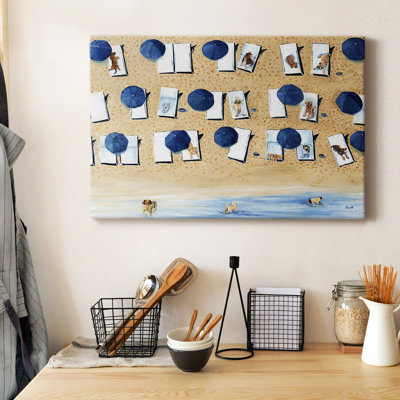 Dogs Allowed Premium Gallery Wrapped Canvas - Ready to Hang