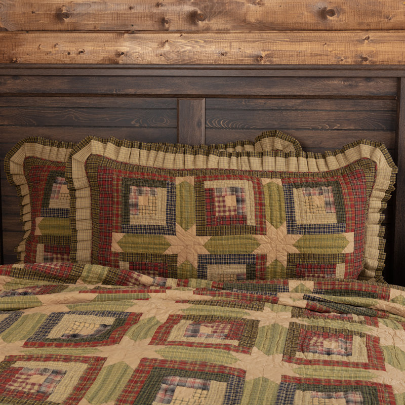 Tea Cabin King Sham, Luxury