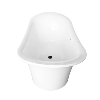 Campbell 67'' x 31.5'' Soaking Acrylic Bathtub