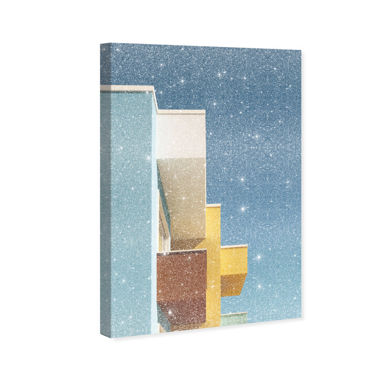 Orthogonal Sky View Print by Oliver Gal, 20"H x 30"W, Gallery Wrapped