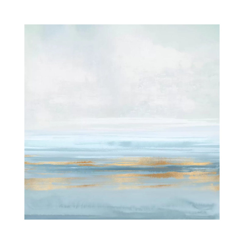 Sky Blue Reflection I by Jake Messina - Wrapped Canvas Painting, 30.48cm H x 30.48cm W x 1.905cm D