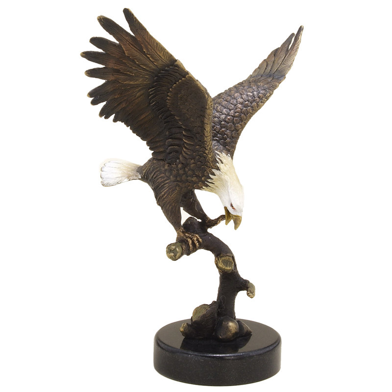 Eagle on Branch Figurine