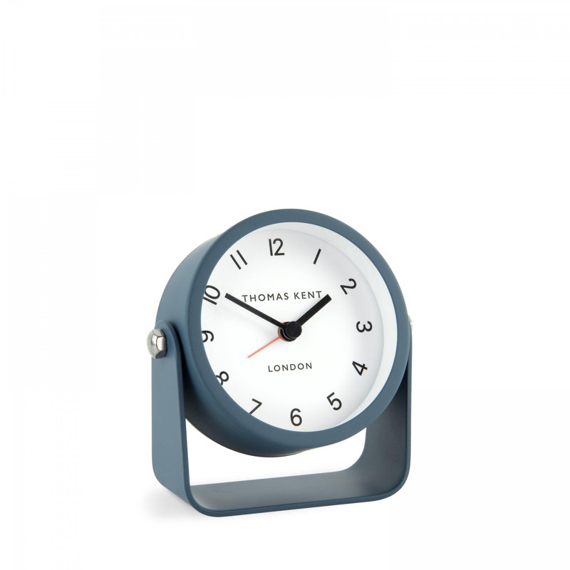 Wren Alarm Clock Dove 4in, Blue