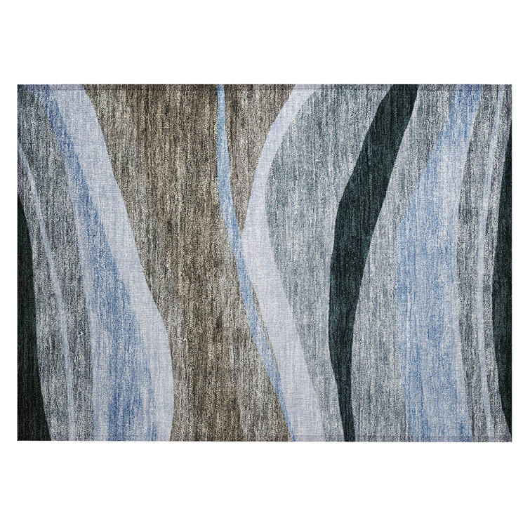 Segin Machine Washable Indoor/Outdoor Rug