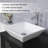 24 Single Bathroom Vanity with Wood Top, Vessel Sink, Zinc Alloy Faucet, Solid Wood Legs-1171549509