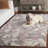 Glendell 740 Hand Tufted Wool/Cotton Abstract Indoor Use Only Rug in Pink/Ivory-725040738