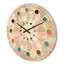 Horloge murale circulaire en bois III-63891880