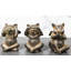 Ensemble de 3 figurines Jieun