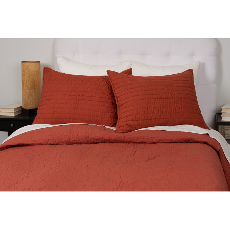 Brighton Bedding, King Duvet Cover, Red