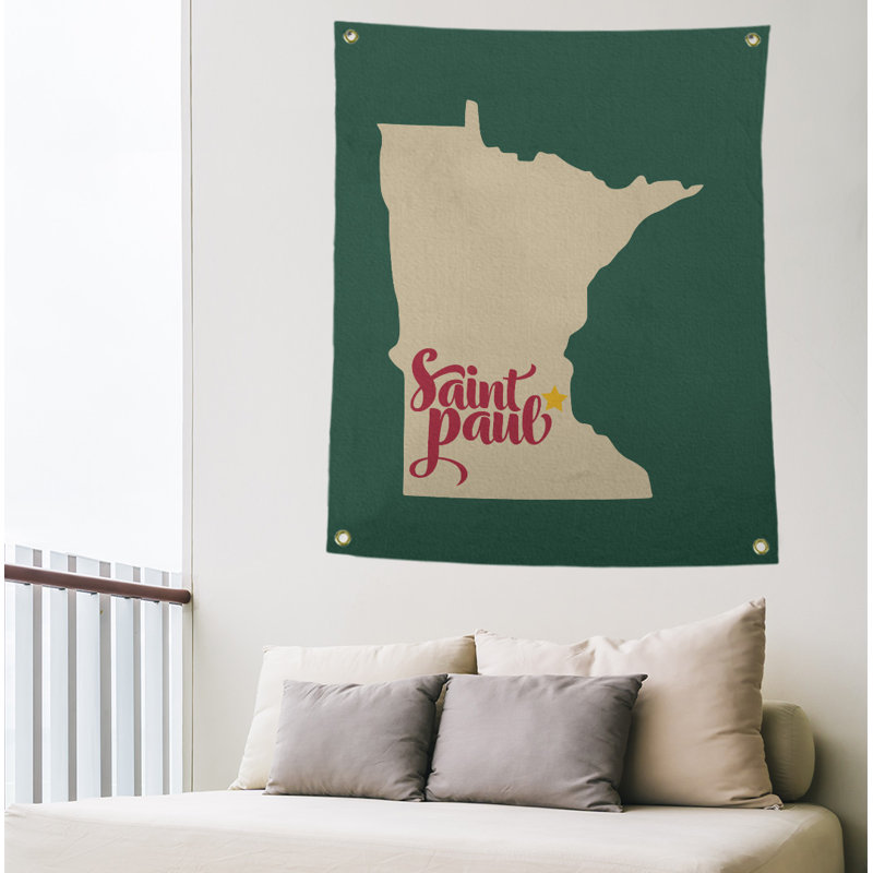 Tapisserie murale sports du minnesota, H 80 po x l 59 po