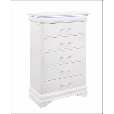 COFFRET BLANC CHARLSTON AVEC DEL