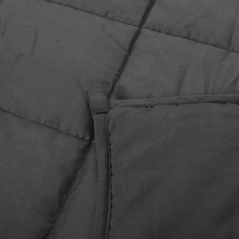 Couverture lestée en coton 205T 20Lbs, Gris