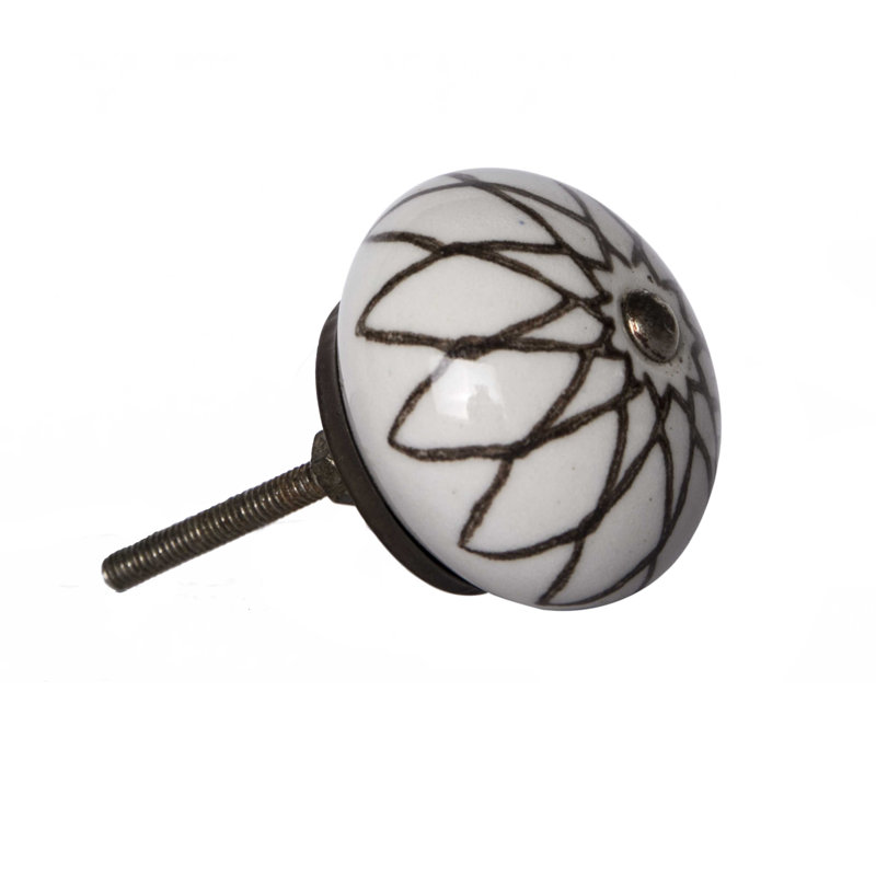 Clarisabel Handpainted 1 1/2" Diameter Round Knob Multipack