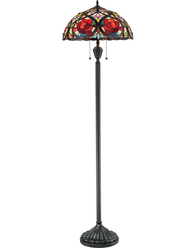 Inispollan 62'' Bronze Traditional Floor Lamp