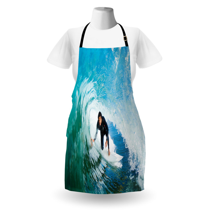 No Pattern Bib Apron