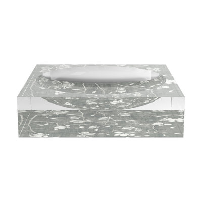 Bloom Acrylic Decorative Tray