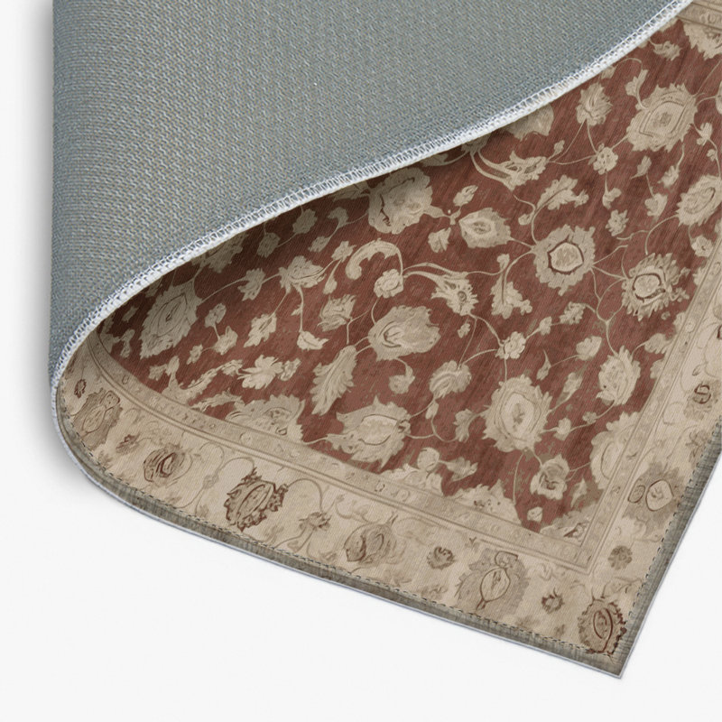 Tapis gris intérieur et extérieur surteint, Rectangle 4pi x 6 pi