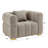 44In Oversized Boucle Tufted Accent Chair-703041410