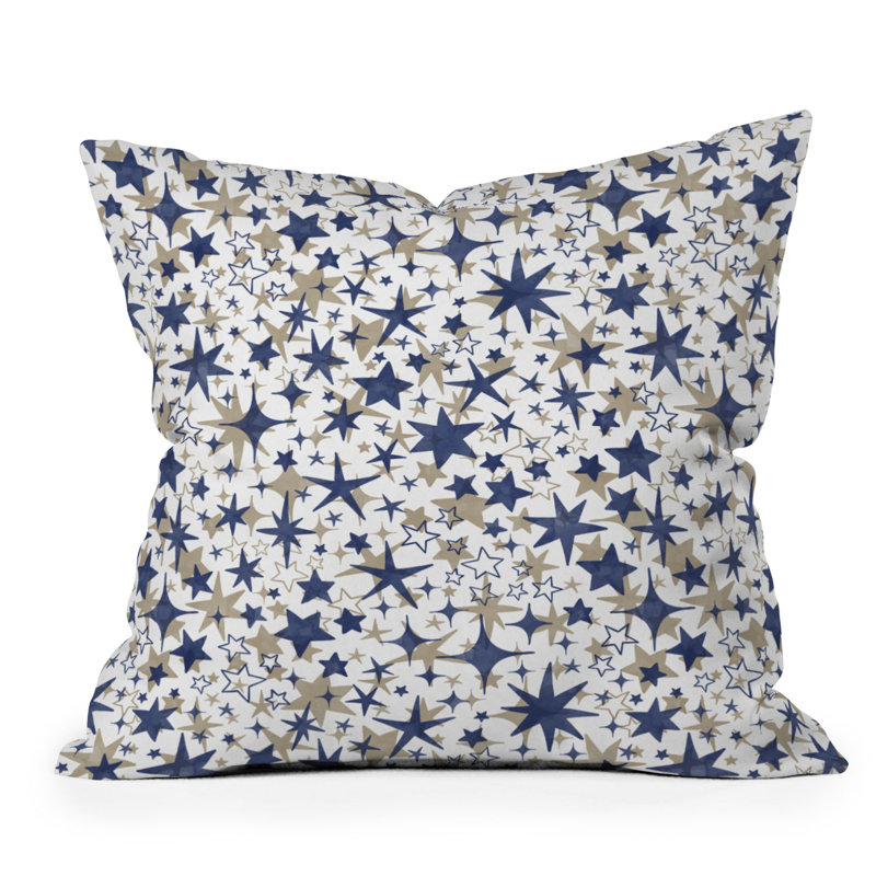  Polyester Indoor/Outdoor Throw Pillow, 18" x 18"