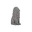 Statue de jardin en fibre d'argile