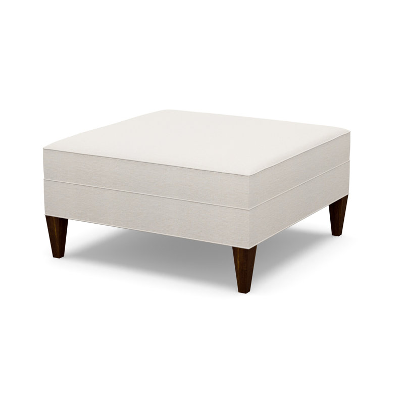 Square Ottoman, Walnut, 8172-81