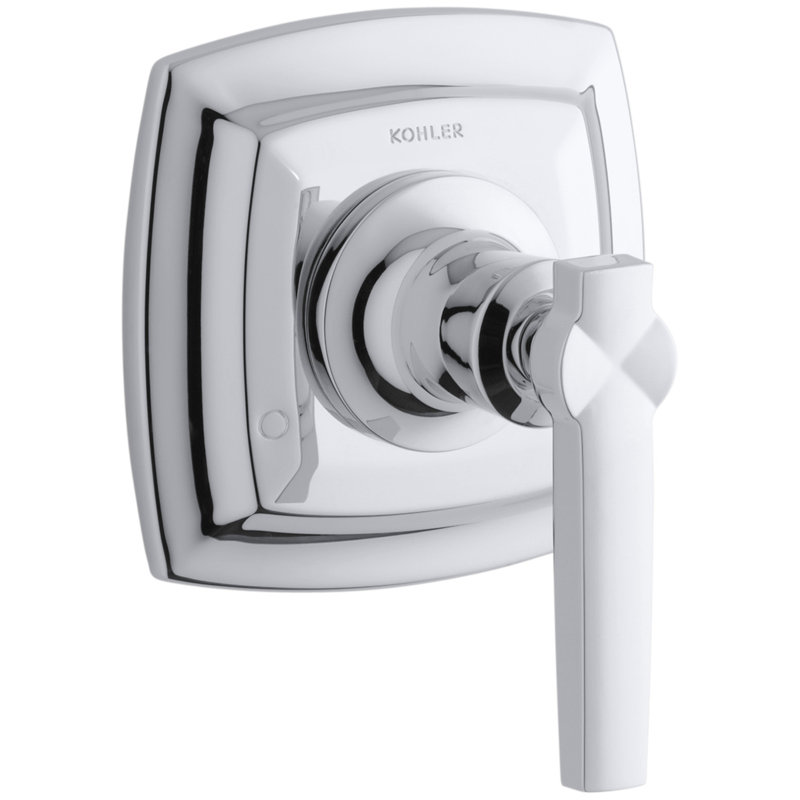 Margaux Valve Trim with Lever Handle for Transfer Valve, Requires Valve, Chrome poli