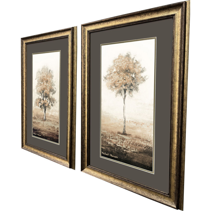 Chemin de la nature, art encadré