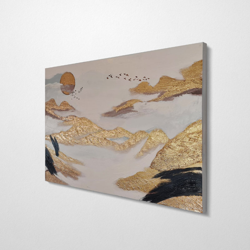 Elena - Wrapped Canvas Painting, 70cm H x 70cm W x 3cm D