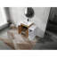 Meuble-lavabo autoportant de 48 pouces avec lavabo en céramique et 2 armoires de rangement, porte à fermeture en douceur, armoire combinée 02424IMO + 0312 * 2, ensemble KD-4408687-4408686
