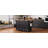 54Inch Large Kitchen Island With Rubber Wood Drop Leaf, Embossed Texture Rolling Kitchen Cart On 4 Wheels With 4 Doors And 3 Drawers, Kitchen Island With Storage For Kitchen, Dining Room,Black-358688515