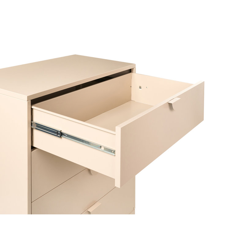Steel 78 cm W Chest of 4 Drawers