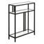 Adamsville 55.9cm Glass Top Console Table-801841582